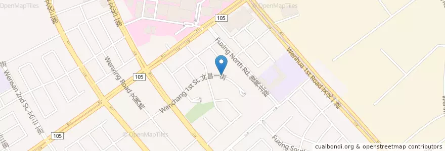Mapa de ubicacion de A店排骨 en Taiwán, Taoyuan, 龜山區.