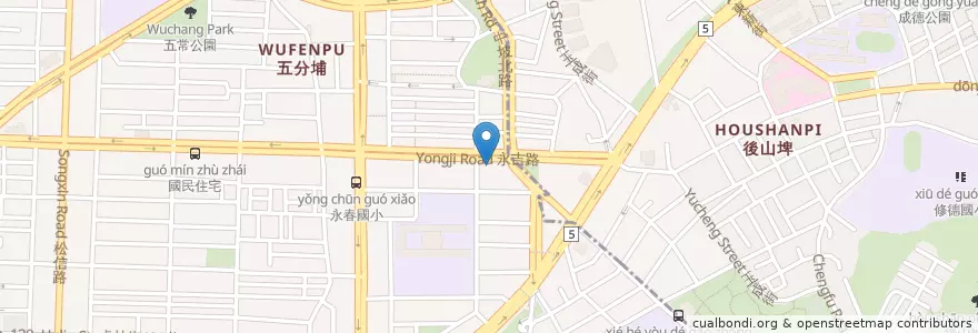 Mapa de ubicacion de 鍋太炫 en 臺灣, 新北市, 臺北市, 信義區.
