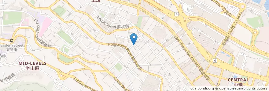 Mapa de ubicacion de 築地日本料理 Tsukiji en 中国, 広東省, 香港, 香港島, 新界, 中西區 Central And Western District.
