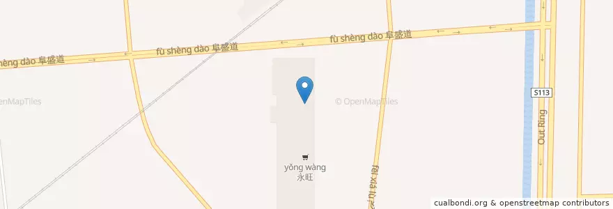 Mapa de ubicacion de kfc en China, Tianjin, Hebei, 西青区 (Xiqing).