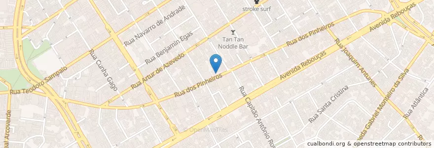Mapa de ubicacion de Rinconcito Peruano en البَرَازِيل, المنطقة الجنوبية الشرقية, ساو باولو, Região Geográfica Intermediária De São Paulo, Região Metropolitana De São Paulo, Região Imediata De São Paulo, ساو باولو.