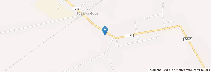 Mapa de ubicacion de Farmacia de Puerta de Golpe en キューバ, Pinar Del Río, Consolación Del Sur.