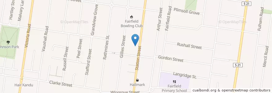 Mapa de ubicacion de Chemist Warehouse en 오스트레일리아, Victoria, City Of Darebin.