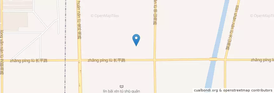 Mapa de ubicacion de 丹苑社区居民委员会 en China, Guangdong, Shantou, Longhu District, Jinxia Subdistrict.