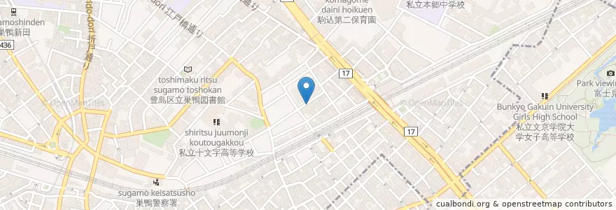 Mapa de ubicacion de Repark en Japan, Tokyo, Toshima.