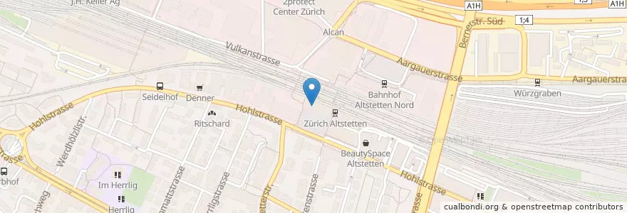 Mapa de ubicacion de The Butcher en 스위스, 취리히, Bezirk Zürich, Zürich.