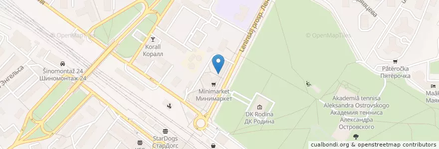 Mapa de ubicacion de Дубровины en Россия, Центральный Федеральный Округ, Московская Область, Городской Округ Химки.