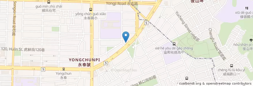 Mapa de ubicacion de HI SUN DA en Тайвань, Новый Тайбэй, Тайбэй, 信義區.