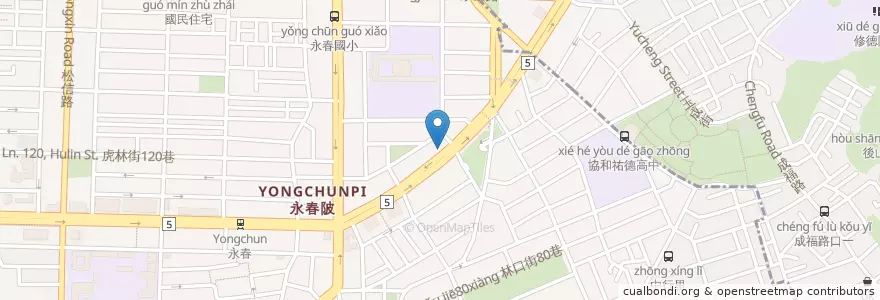 Mapa de ubicacion de 竹間精緻鍋 en Taïwan, Nouveau Taipei, Taipei, District De Xinyi.