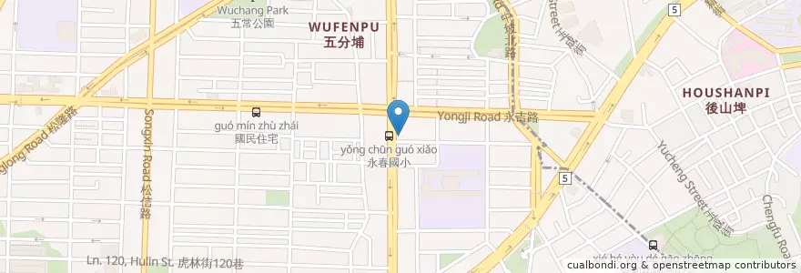 Mapa de ubicacion de 三鷹日本料理 en Taiwan, 新北市, Taipé, 信義區.