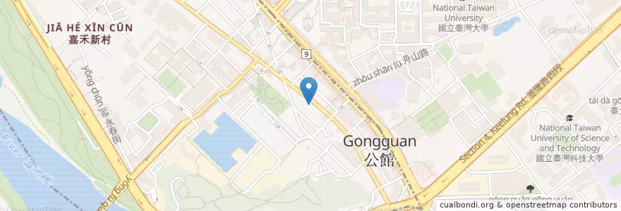 Mapa de ubicacion de 我家涼麵 en تایوان, 新北市, تایپه.