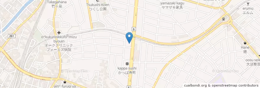 Mapa de ubicacion de ENEOS en اليابان, 千葉県, 松戸市.