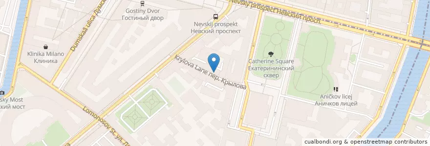 Mapa de ubicacion de Урарту en Russland, Föderationskreis Nordwest, Oblast Leningrad, Sankt Petersburg, Центральный Район, Округ № 78.