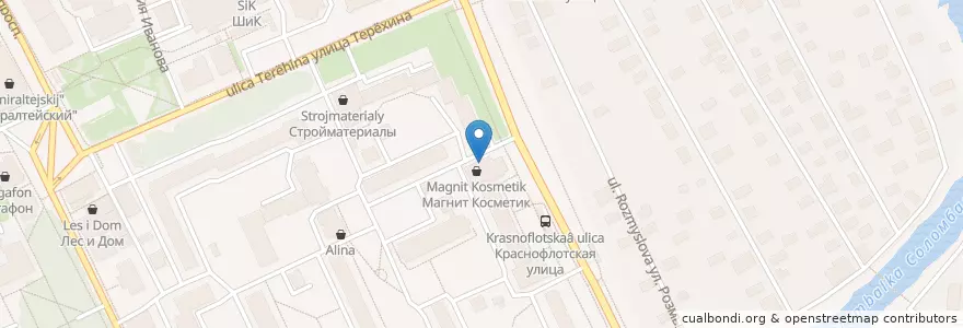 Mapa de ubicacion de Пивоман en Russia, Northwestern Federal District, Arkhangelsk Oblast, Primorsky District, Городской Округ Архангельск.