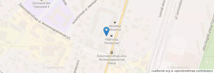 Mapa de ubicacion de Фаворит en Rússia, Distrito Federal Central, Oblast De Moscou, Пушкинский Городской Округ.