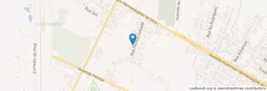 Mapa de ubicacion de Bar do Pacheco AJJ en Brasil, Região Sul, Rio Grande Do Sul, Região Geográfica Intermediária De Santa Maria, Região Geográfica Imediata De São Gabriel - Caçapava Do Sul, São Gabriel.