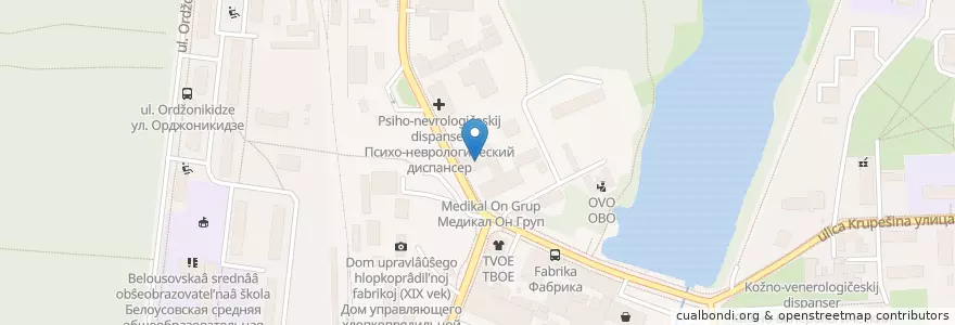 Mapa de ubicacion de Балашихинская автошкола en Rússia, Distrito Federal Central, Oblast De Moscou, Городской Округ Балашиха.