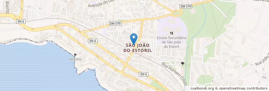 Mapa de ubicacion de Cevejaria "O Correia" en 포르투갈, Área Metropolitana De Lisboa, Lisboa, Grande Lisboa, Cascais, Cascais E Estoril.