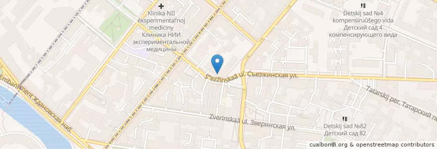 Mapa de ubicacion de Bob i List en Russland, Föderationskreis Nordwest, Oblast Leningrad, Sankt Petersburg, Petrograder Rajon, Введенский Округ.