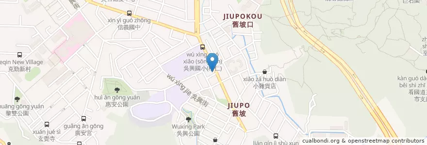 Mapa de ubicacion de 麥味登 en 臺灣, 新北市, 臺北市, 信義區.