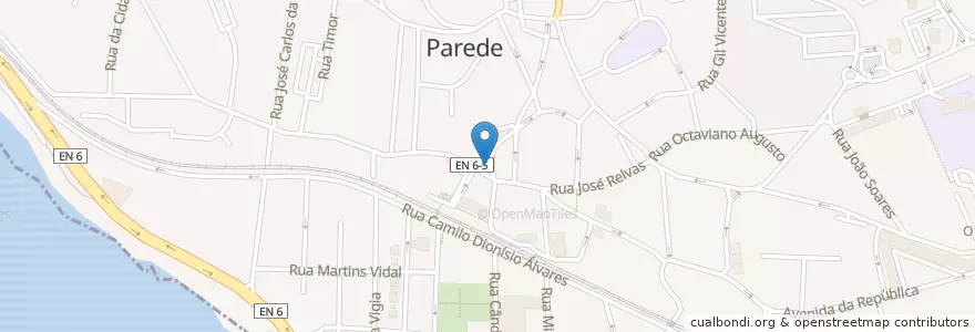 Mapa de ubicacion de Saúde por Excelência en البرتغال, Área Metropolitana De Lisboa, Lisboa, Grande Lisboa, Cascais.