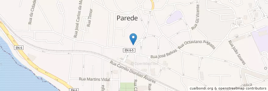Mapa de ubicacion de As Gémeas en Portekiz, Área Metropolitana De Lisboa, Lisboa, Grande Lisboa, Cascais.