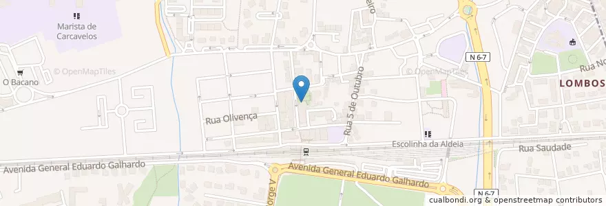 Mapa de ubicacion de Euro Bic en 포르투갈, Área Metropolitana De Lisboa, Lisboa, Grande Lisboa, Cascais, Carcavelos E Parede.