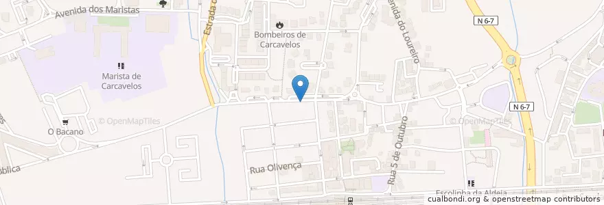 Mapa de ubicacion de Mercado en Portugal, Área Metropolitana De Lisboa, Lisboa, Grande Lisboa, Cascais, Carcavelos E Parede.