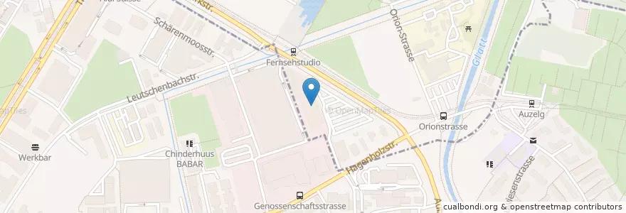 Mapa de ubicacion de Vega Eventlocation en Suisse, Zurich, District De Zurich, Zurich.