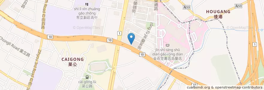 Mapa de ubicacion de 必勝客 en Taiwan, Kaohsiung.