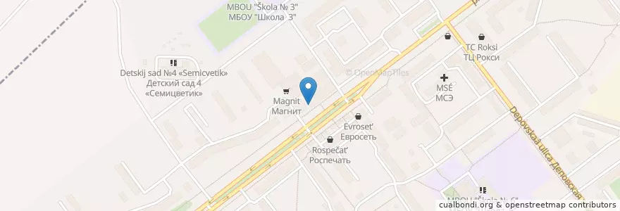 Mapa de ubicacion de Mario en Russia, Distretto Federale Centrale, Рязанская Область, Городской Округ Сасово, Сасовский Район.