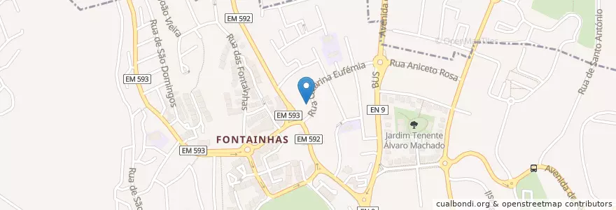 Mapa de ubicacion de O Cantinho en Portekiz, Área Metropolitana De Lisboa, Lisboa, Grande Lisboa, Cascais, Cascais E Estoril.