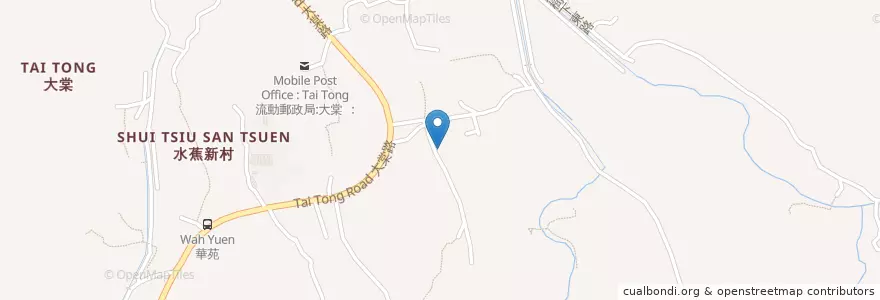 Mapa de ubicacion de Nam Hang Tsuen Public Toilet en China, Hong Kong, Guangdong, New Territories, Yuen Long District.