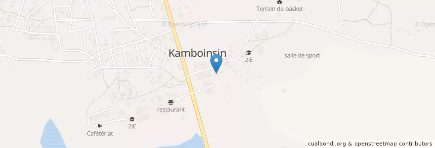 Mapa de ubicacion de Petite Paillote en بوركينا فاسو, الأوسط, Kadiogo, Pabré.