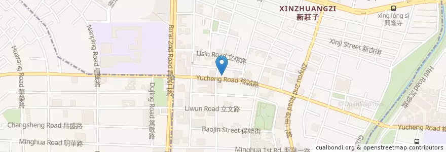 Mapa de ubicacion de 謝宗哲耳鼻喉科 en Taiwán, Kaohsiung, 左營區.