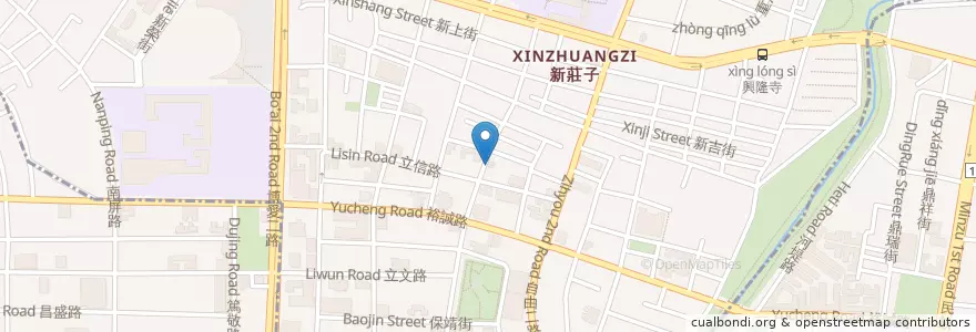 Mapa de ubicacion de 美之鄉台灣小吃 en Тайвань, Гаосюн, 左營區.