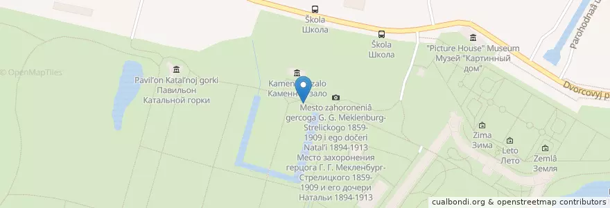 Mapa de ubicacion de гриль en Russie, District Fédéral Du Nord-Ouest, Oblast De Léningrad, Saint-Pétersbourg, Петродворцовый Район, Ломоносов.