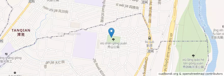 Mapa de ubicacion de 涼亭1 en Taiwan, 新北市.