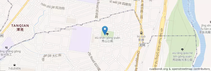 Mapa de ubicacion de 涼亭2 en تايوان, تايبيه الجديدة.