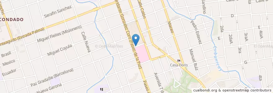 Mapa de ubicacion de Pa' 500 en 古巴, Villa Clara, Santa Clara, Ciudad De Santa Clara.