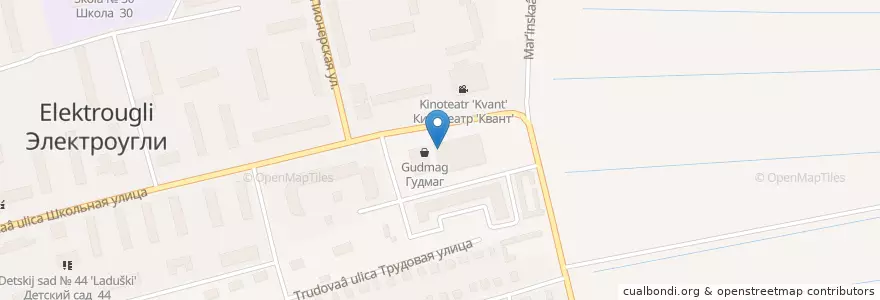 Mapa de ubicacion de Пират пица en Russland, Föderationskreis Zentralrussland, Oblast Moskau, Bogorodsky Stadtbezirk.