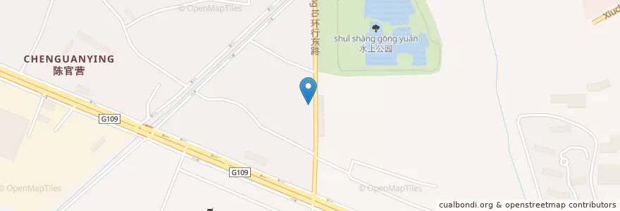 Mapa de ubicacion de 兰州农商银行 en China, Gansu, Lanzhou, Xigu District, Chenping District.
