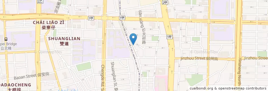 Mapa de ubicacion de 豆咖鮮烘咖啡坊 en تایوان, 新北市, تایپه.