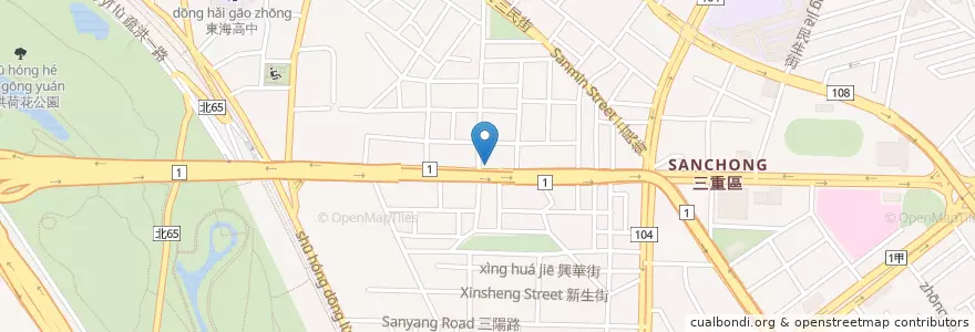 Mapa de ubicacion de Sweet榛果樂幸福鍋物 en Taiwan, 新北市.