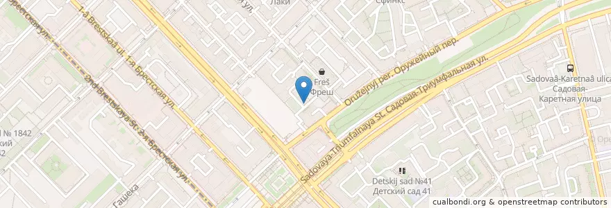 Mapa de ubicacion de Tweed & Stout en Russland, Föderationskreis Zentralrussland, Moskau, Zentraler Verwaltungsbezirk, Тверской Район.
