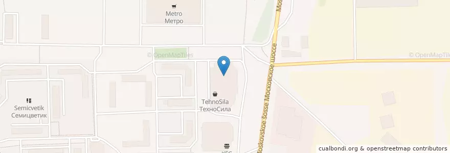 Mapa de ubicacion de Планета Суши en 러시아, Центральный Федеральный Округ, Московская Область, Городской Округ Серпухов.