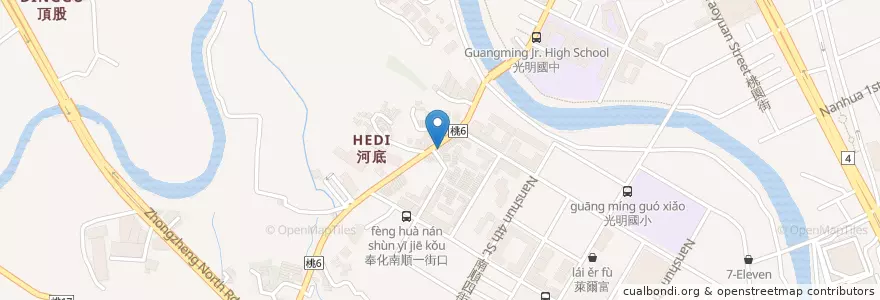 Mapa de ubicacion de 麥味登 en تايوان, تاو يوان, 蘆竹區.