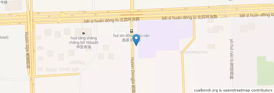 Mapa de ubicacion de 星巴克咖啡 en China, Peking, Hebei, 朝阳区 / Chaoyang.