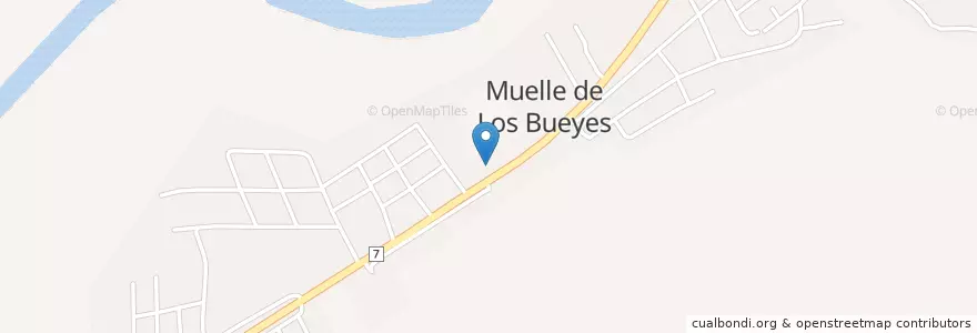 Mapa de ubicacion de Gasolinera Eveneser en 尼加拉瓜, 南大西洋自治區, Muelle De Los Bueyes (Municipio).