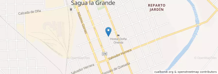 Mapa de ubicacion de Vinos Alba en Kuba, Villa Clara, Sagua La Grande, Ciudad De Sagua La Grande.